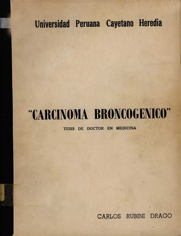 Carcinoma broncogenico