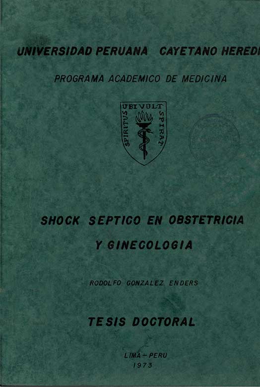 Shock septico en obstetricia y ginecologia