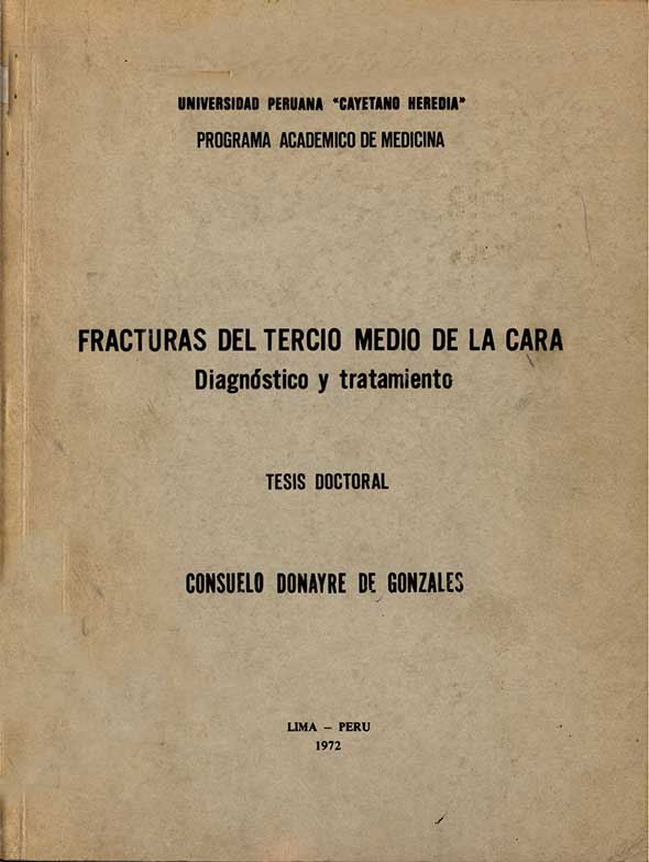 Fracturas del tercio medio de la cara diagnostico y tratamiento