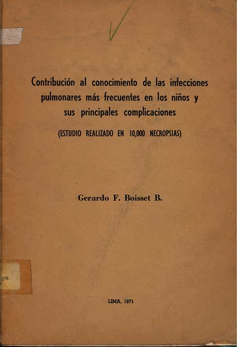 Contribución al conocimiento de las infecciones pulmonares más frecuentes en los niños y sus principales complicaciones