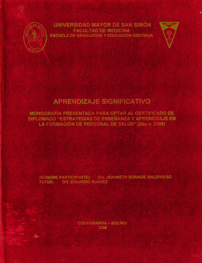 Aprendizaje significativo