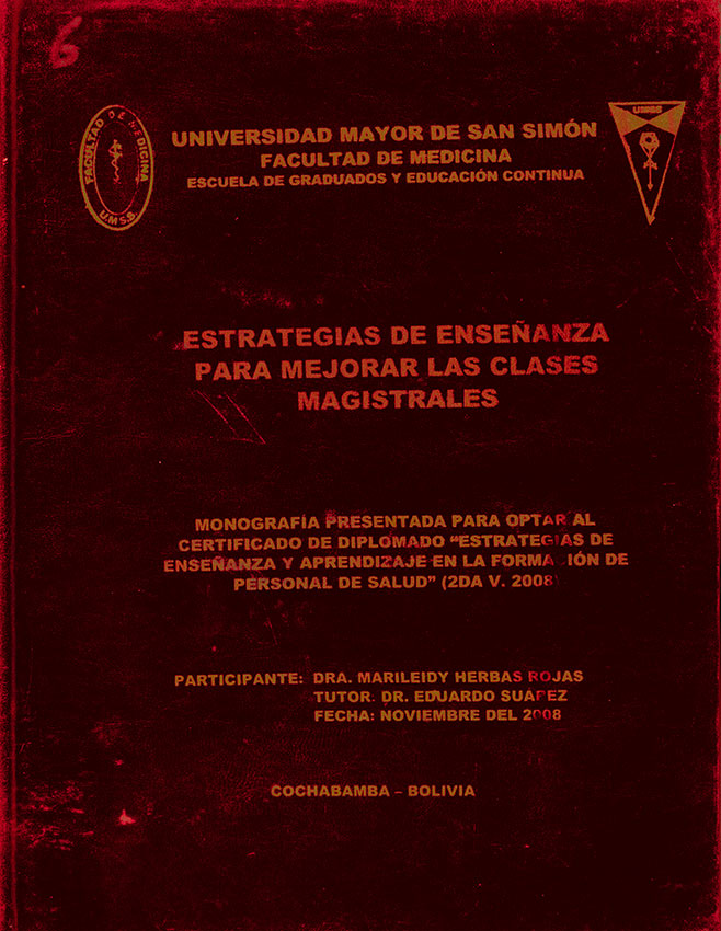 Estrategias de enseñanza para mejorar las clases magistrales