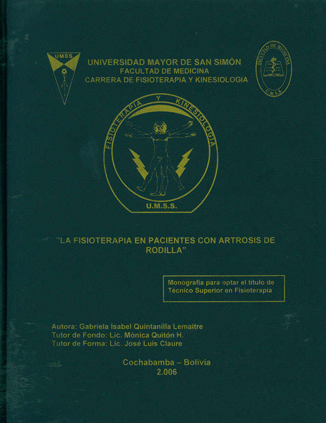 La fisioterapia en pacientes con artrosis de rodilla