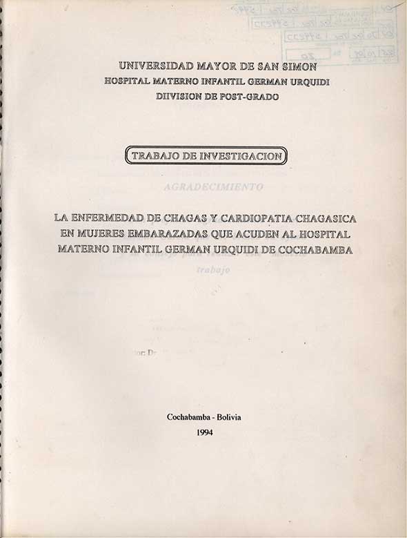 VIII jornada de Residencia Medica:  Medicina interna, Obstetricia; Salud Materno infantil