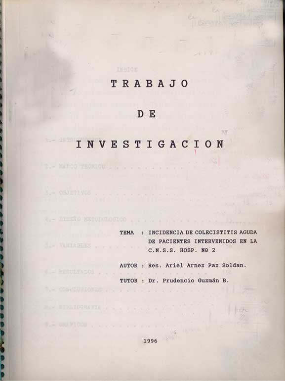 X jornada Residencia Medica: Medicina interna y cirugía