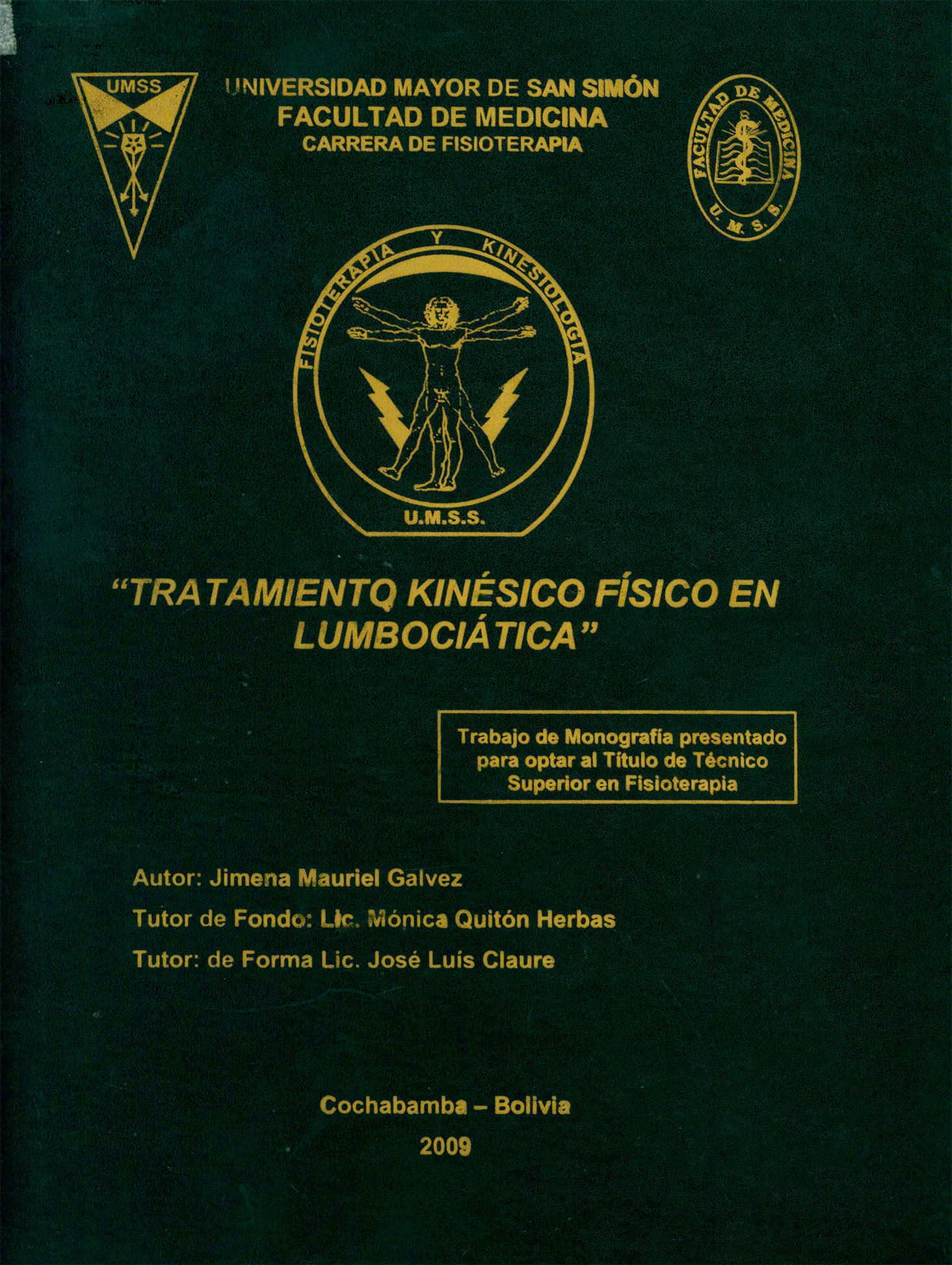 Tratamiento kinesico fisico en lumbociatica