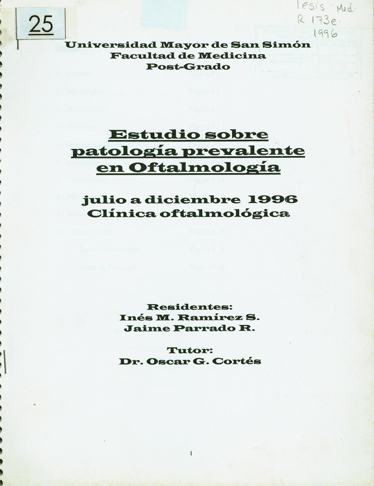Estudios sobre patología prevalente en oftalmología
      <i>es</i>